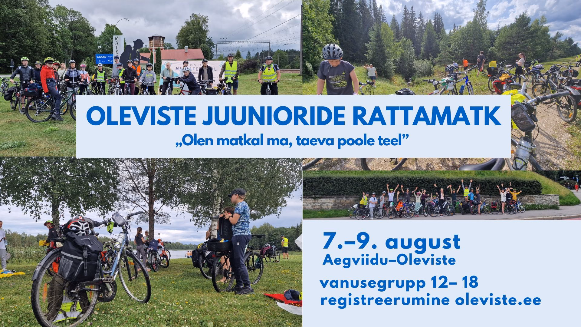 Juuniorite rattamatk 7.–9. august
